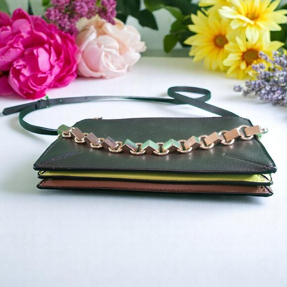 Zara Brown Crossbody Purse Shoulder Bag 14623 - Picture 4 of 6